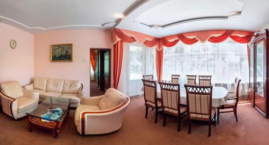 Гостиная номера 2 местные 3 комнатные Апартаменты, Корпус А санатория Горный воздух в Железноводске